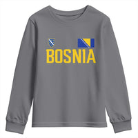 Bosnia and Herzegovina Pride Youth Sweatshirt BiH Bosnian Flag Souvenirs