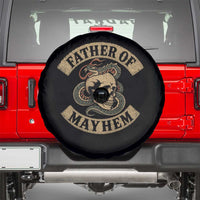 Father Of Mayhem Spare Tire Cover Dad Snake Skull Fathers Day