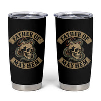 Father Of Mayhem Tumbler Cup Dad Snake Skull Fathers Day