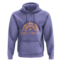 Teacher Hoodie It's A Good Day To Teach Tiny Humans Rainbow - Wonder Print Shop