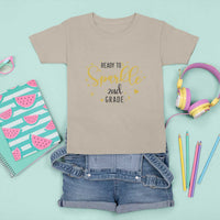 Back To School T Shirt For Kid Ready To Sparkle 2nd Grade Star Heart - Wonder Print Shop