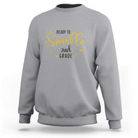 Back To School Sweatshirt Ready To Sparkle 2nd Grade Star Heart - Wonder Print Shop