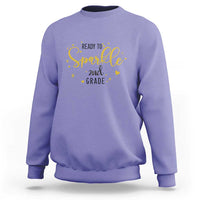 Back To School Sweatshirt Ready To Sparkle 2nd Grade Star Heart - Wonder Print Shop