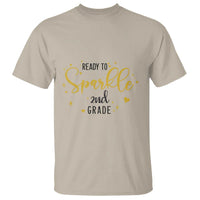 Back To School T Shirt Ready To Sparkle 2nd Grade Star Heart - Wonder Print Shop