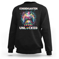 Kindergarten Level Unlocked Sweatshirt Back To School Game Console - Wonder Print Shop