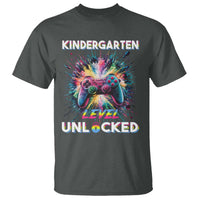 Kindergarten Level Unlocked T Shirt Back To School Game Console - Wonder Print Shop