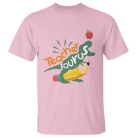 Teacher Saurus T Shirt Back To School Dinosaur Pencil - Wonder Print Shop