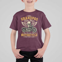 Some Grandpas Take Naps Real Grandpas Ride Motorcycle Then Take Nap T Shirt For Kid Funny Grandpa Biker