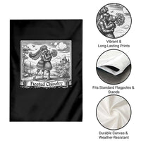 Heated Chivalry Medieval Knights Kissing LGBT Pride Garden Flag
