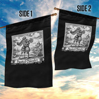 Heated Chivalry Medieval Knights Kissing LGBT Pride Garden Flag