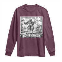 Heated Chivalry Medieval Knights Kissing LGBT Pride Long Sleeve Shirt