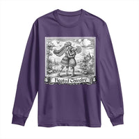 Heated Chivalry Medieval Knights Kissing LGBT Pride Long Sleeve Shirt