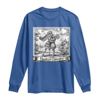 Heated Chivalry Medieval Knights Kissing LGBT Pride Long Sleeve Shirt