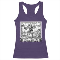 Heated Chivalry Medieval Knights Kissing LGBT Pride Racerback Tank Top