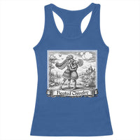 Heated Chivalry Medieval Knights Kissing LGBT Pride Racerback Tank Top
