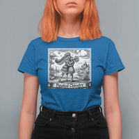 Heated Chivalry Medieval Knights Kissing LGBT Pride T Shirt For Women