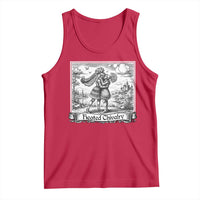 Heated Chivalry Medieval Knights Kissing LGBT Pride Tank Top