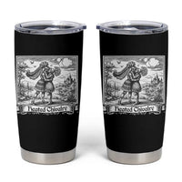 Heated Chivalry Medieval Knights Kissing LGBT Pride Tumbler Cup