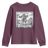 Heated Chivalry Medieval Knights Kissing LGBT Pride Youth Sweatshirt