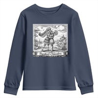 Heated Chivalry Medieval Knights Kissing LGBT Pride Youth Sweatshirt