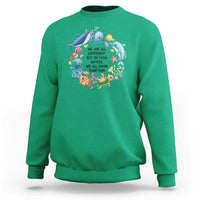 Back To School Sweatshirt We Are All Different But In This School We All Swim Together Sea Animals - Wonder Print Shop