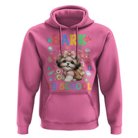 Funny Bark To School Hoodie Shih Tzu Dogs School Supplies Paw - Wonder Print Shop