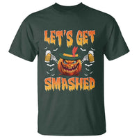 Funny Let's Get Smashed T Shirt Oktoberfest Pumpkin Beer Tyrolean Hat - Wonder Print Shop