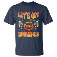 Funny Let's Get Smashed T Shirt Oktoberfest Pumpkin Beer Tyrolean Hat - Wonder Print Shop