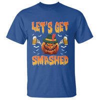 Funny Let's Get Smashed T Shirt Oktoberfest Pumpkin Beer Tyrolean Hat - Wonder Print Shop