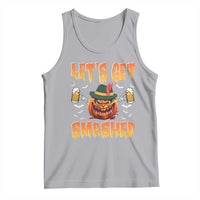 Funny Let's Get Smashed Tank Top Oktoberfest Pumpkin Beer Tyrolean Hat - Wonder Print Shop