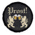 German Prost Spare Tire Cover Lion Cheers Beer Drinking Oktoberfest - Wonder Print Shop