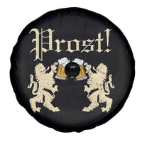German Prost Spare Tire Cover Lion Cheers Beer Drinking Oktoberfest - Wonder Print Shop