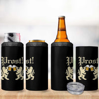 German Prost 4 in 1 Can Cooler Tumbler Lion Cheers Beer Drinking Oktoberfest - Wonder Print Shop