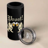 German Prost 4 in 1 Can Cooler Tumbler Lion Cheers Beer Drinking Oktoberfest - Wonder Print Shop