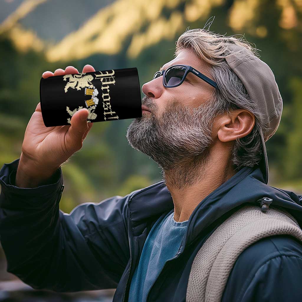 German Prost 4 in 1 Can Cooler Tumbler Lion Cheers Beer Drinking Oktoberfest - Wonder Print Shop