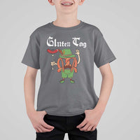 Funny Pretzel T Shirt For Kid Guten Tag Lederhosen Bratwurst Oktoberfest - Wonder Print Shop