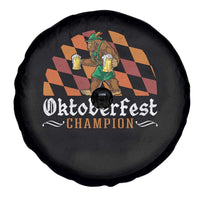 Funny Bigfoot Spare Tire Cover Oktoberfest Champion Beer Lederhosen - Wonder Print Shop