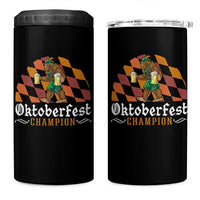 Funny Bigfoot 4 in 1 Can Cooler Tumbler Oktoberfest Champion Beer Lederhosen - Wonder Print Shop