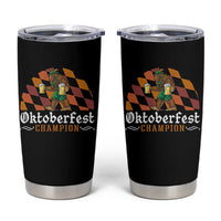 Funny Bigfoot Tumbler Cup Oktoberfest Champion Beer Lederhosen - Wonder Print Shop