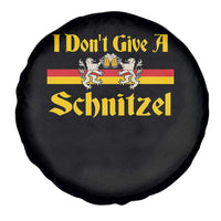Funny Oktoberfest Spare Tire Cover I Don't Give a Schnitzel German Lion Beer - Wonder Print Shop