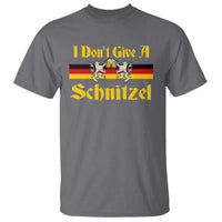 Funny Oktoberfest T Shirt I Don't Give a Schnitzel German Lion Beer - Wonder Print Shop