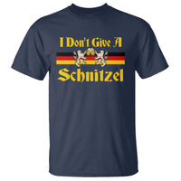Funny Oktoberfest T Shirt I Don't Give a Schnitzel German Lion Beer - Wonder Print Shop