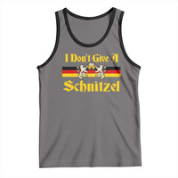 Funny Oktoberfest Tank Top I Don't Give a Schnitzel German Lion Beer - Wonder Print Shop