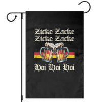 Funny Zicke Zacke Hoi Garden Flag Oktoberfest German Flag Party - Wonder Print Shop