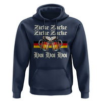 Funny Zicke Zacke Hoi Hoodie Oktoberfest German Flag Party - Wonder Print Shop