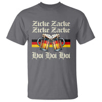 Funny Zicke Zacke Hoi T Shirt Oktoberfest German Flag Party - Wonder Print Shop