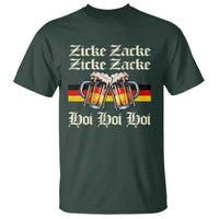 Funny Zicke Zacke Hoi T Shirt Oktoberfest German Flag Party - Wonder Print Shop