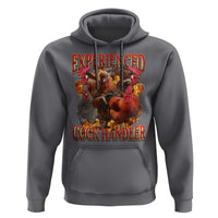 Funny Experienced Cock Handler Hoodie Inappropriate Adult Humor Chicken - Wonder Print Shop
