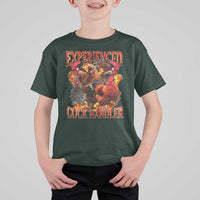 Funny Experienced Cock Handler T Shirt For Kid Inappropriate Adult Humor Chicken - Wonder Print Shop