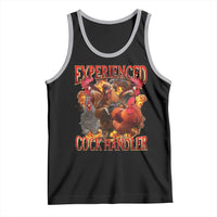 Funny Experienced Cock Handler Tank Top Inappropriate Adult Humor Chicken - Wonder Print Shop